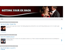 Tablet Screenshot of gettingyourexback.blogspot.com