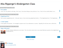 Tablet Screenshot of mccarterkindergarten.blogspot.com