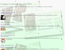 Tablet Screenshot of comprarloteriadenavidad2011.blogspot.com