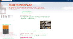 Desktop Screenshot of cuklibinfopage.blogspot.com