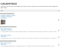 Tablet Screenshot of cuklibinfopage.blogspot.com