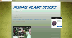 Desktop Screenshot of miamisticks.blogspot.com