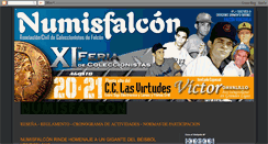 Desktop Screenshot of numisfalcon.blogspot.com