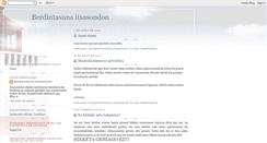 Desktop Screenshot of itsasondokoberdintasunsaila.blogspot.com