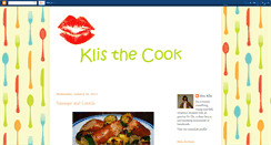 Desktop Screenshot of klisthecook.blogspot.com