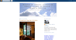Desktop Screenshot of bodiesofgracecorpsdegrace.blogspot.com