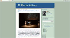 Desktop Screenshot of elblogdeatticus.blogspot.com