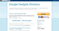 Desktop Screenshot of google-gadgets-catalog.blogspot.com