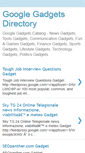 Mobile Screenshot of google-gadgets-catalog.blogspot.com