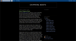 Desktop Screenshot of chippewaboots.blogspot.com