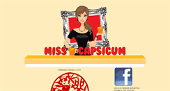 Desktop Screenshot of miss-capsicum.blogspot.com