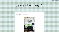 Desktop Screenshot of cawankering.blogspot.com
