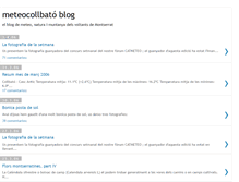 Tablet Screenshot of meteocollbato.blogspot.com