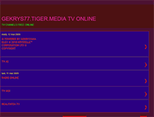 Tablet Screenshot of gekrys77tiger-media-tv-online.blogspot.com