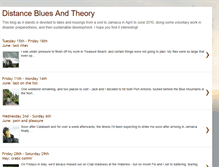 Tablet Screenshot of distancebluesandtheory.blogspot.com