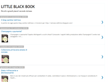 Tablet Screenshot of many-little-black-book.blogspot.com