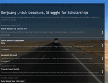 Tablet Screenshot of iscabeasiswa.blogspot.com