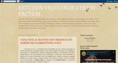 Desktop Screenshot of estudosviquianos.blogspot.com