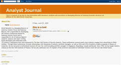 Desktop Screenshot of analystjournal.blogspot.com