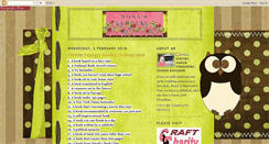 Desktop Screenshot of nonascrafts.blogspot.com