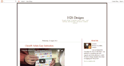 Desktop Screenshot of 1026designs.blogspot.com