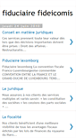 Mobile Screenshot of fiduciaire-fideicomis.blogspot.com