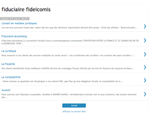 Tablet Screenshot of fiduciaire-fideicomis.blogspot.com