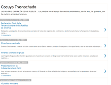 Tablet Screenshot of cocuyotrasnochado.blogspot.com