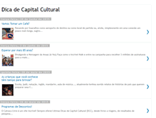 Tablet Screenshot of dicadecapitalcultural.blogspot.com