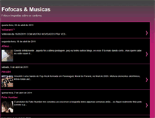 Tablet Screenshot of fofocmusics.blogspot.com