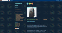 Desktop Screenshot of jbondstrikesback.blogspot.com