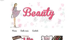 Desktop Screenshot of beautyecia.blogspot.com