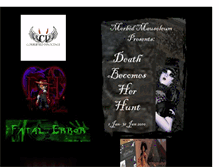 Tablet Screenshot of deathbecomesherhunt.blogspot.com