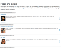Tablet Screenshot of facesandcolors.blogspot.com
