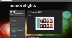 Desktop Screenshot of nomorelights.blogspot.com