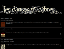 Tablet Screenshot of lesdansesmacabres.blogspot.com