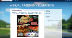 Desktop Screenshot of annualfreedomcelebrition.blogspot.com