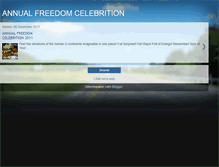 Tablet Screenshot of annualfreedomcelebrition.blogspot.com