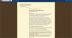 Desktop Screenshot of biodiversity-mohanpai.blogspot.com