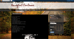 Desktop Screenshot of mybarefootcontessa.blogspot.com