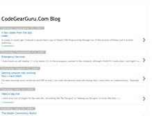 Tablet Screenshot of codegearguru.blogspot.com