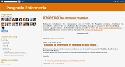 Desktop Screenshot of posgradoenfermeria.blogspot.com