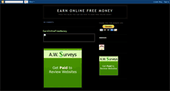 Desktop Screenshot of earnonlinefreemoney.blogspot.com