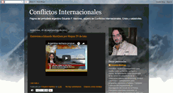 Desktop Screenshot of conflictosinternacionales.blogspot.com