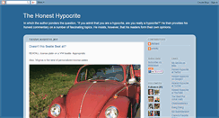 Desktop Screenshot of honesthypocrite.blogspot.com