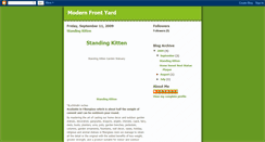 Desktop Screenshot of modernfrontyard.blogspot.com