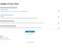 Tablet Screenshot of modernfrontyard.blogspot.com