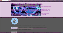 Desktop Screenshot of cicatricestransgenicas.blogspot.com