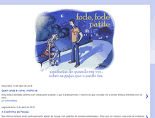 Tablet Screenshot of fodefodepatife.blogspot.com