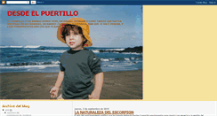 Desktop Screenshot of desdeelpuertillo.blogspot.com